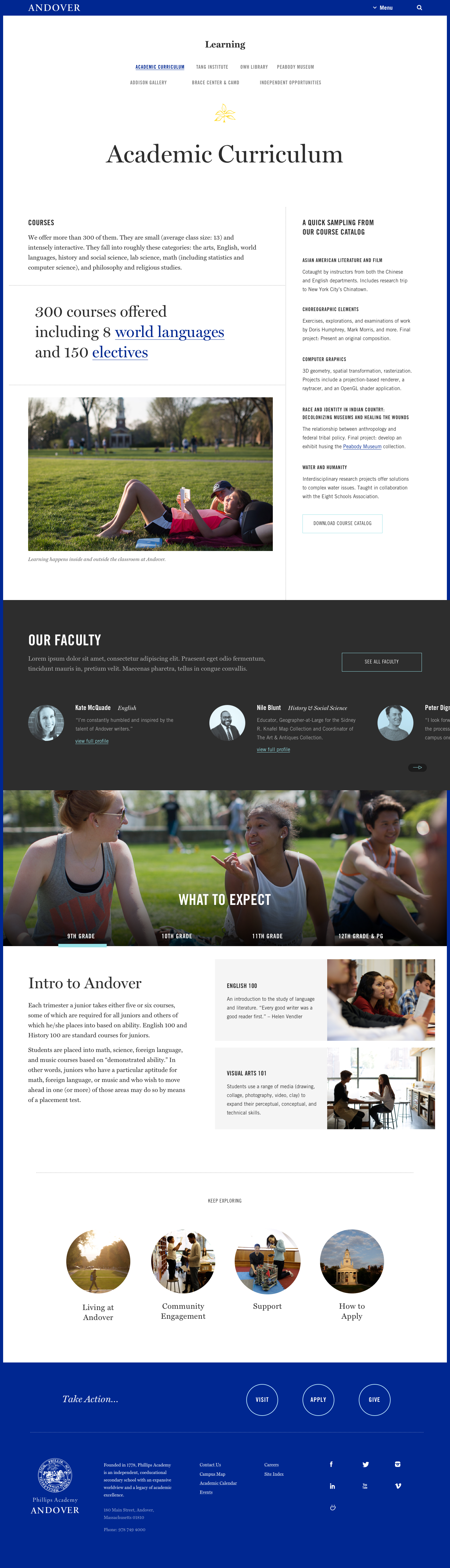 Phillips-Andover-Curriculum