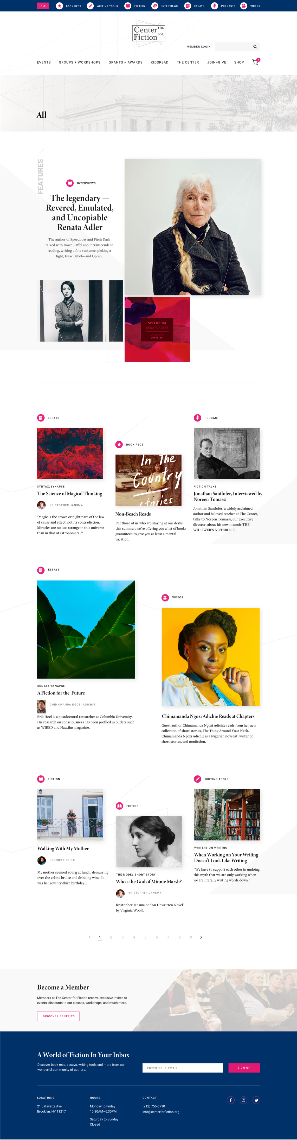 5 Center For Fiction Website All Contents Right@2X
