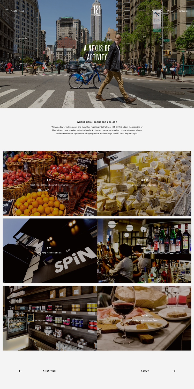 121 website neighborhood